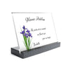Plaque funéraire plaque-funeraire-iris 19 Plaquedeces.fr